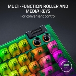 Razer BlackWidow V4 75% Hot-Swappable Phantom Green Edition Геймърска механична клавиатура с Razer Orange суичове