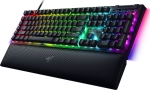 Razer BlackWidow V4 Геймърска механична клавиатура с Razer Green суичове
