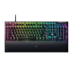 Razer BlackWidow V4 Геймърска механична клавиатура с Razer Green суичове
