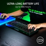 Razer BlackWidow V4 Tenkeyless HyperSpeed Безжична геймърска механична клавиатура с Razer Orange Tactile суичове