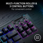 Razer BlackWidow V4 Tenkeyless HyperSpeed Безжична геймърска механична клавиатура с Razer Orange Tactile суичове