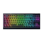 Razer BlackWidow V4 Tenkeyless HyperSpeed Безжична геймърска механична клавиатура с Razer Orange Tactile суичове