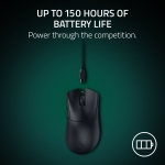 Razer DeathAdder V4 Pro White Безжична геймърска мишка