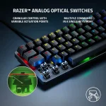 Razer Huntsman Mini Black Геймърска клавиатура с Razer Analog оптични суичове
