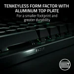 Razer Huntsman V3 Pro Tenkeyless Геймърска клавиатура с Razer Analog Gen 2 оптични суичове