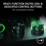 Razer Huntsman V3 Pro Low-profile TKL 8K Black Геймърска аналогова оптична клавиатура с Razer Low-profile Analog Optical Switches Gen-2
