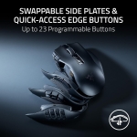 Razer Naga V3 Pro - Black 1K (8K Compatible) Безжична геймърска мишка