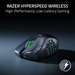 Razer Naga V3 Pro - Black 1K (8K Compatible) Безжична геймърска мишка