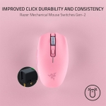 Razer Orochi V2 (2026) Pink Безжична геймърска мишка