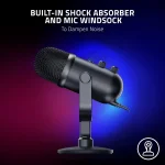 Razer Seiren V2 Pro Настолен микрофон за стрийминг