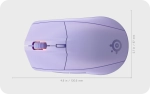 SteelSeries Rival 3 Wireless Gen2 White Безжична геймърска оптична мишка