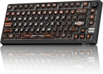 Royal Kludge M75 HE Hephaestus Геймърска механична клавиатура с RK Mint регулируеми суичове