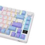 Royal Kludge M75 Phantom Hot-Swappable Безжична геймърска механична клавиатура с RK Fast Silver суичове