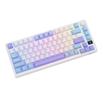 Royal Kludge M75 Phantom Hot-Swappable Безжична геймърска механична клавиатура с RK Fast Silver суичове
