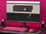 Royal Kludge R65 Berry Red Hot-Swappable Геймърска механична клавиатура с RK Linear Cream суичове