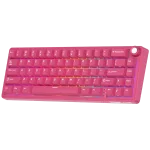 Royal Kludge R65 Berry Red Hot-Swappable Геймърска механична клавиатура с RK Linear Cream суичове
