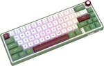 Royal Kludge R65 Green Sand Hot-Swappable Геймърска механична клавиатура с RK Chartreuse суичове