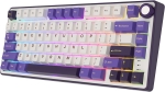 Royal Kludge R75 Sky Cyan Hot-Swappable Геймърска механична клавиатура с RK Fast Silver суичове