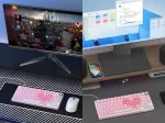 Royal Kludge R75 Pink Melody Hot-Swappable Геймърска механична клавиатура с RK Linear Cream суичове