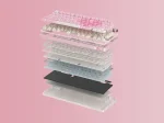 Royal Kludge R75 Pink Melody Hot-Swappable Геймърска механична клавиатура с RK Linear Cream суичове