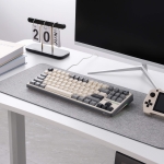 Royal Kludge R87Pro TKL Half Grey Hot-Swappable Геймърска механична клавиатура с RK Linear Cream суичове