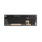 Royal Kludge R98Pro Phantom Hot-Swappable Геймърска механична клавиатура с RK Linear Cream суичове