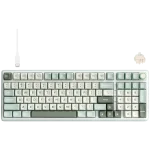 Royal Kludge R98Pro Phantom Hot-Swappable Геймърска механична клавиатура с RK Linear Cream суичове