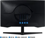 Samsung Odyssey G5 32AG550A 32 VA, 165Hz, 1ms, WQHD (2560 x 1440) FreeSync Premium, DisplayHDR 10, 1000R Curved Извит геймърски монитор