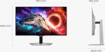 Samsung Odyssey G8 LS32HG800SU 32" QD-OLED, 240Hz, 0.03ms, 4K UHD (3840 x 2160), VESA DisplayHDR True Black 500, AMD FreeSync Premium Pro Геймърски монитор