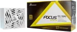 Seasonic FOCUS GX-1000 White V4 1000W, 80 Plus Gold, Модулно, PCIe Gen 5.1, ATX 3.1 Захранване за компютър