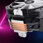 Sharkoon A40 RGB Black Въздушен охладител за процесор