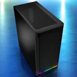 Sharkoon AK4 RGB Strip Black Компютърна кутия