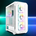 Sharkoon AK5G RGB White Компютърна кутия