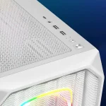 Sharkoon AK5M RGB White Компютърна кутия