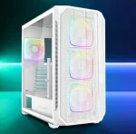 Sharkoon AK5M RGB White Компютърна кутия