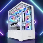 Sharkoon AK6 RGB Black Компютърна кутия