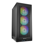 Sharkoon Rebel C20 ITX RGB Black Компютърна кутия