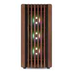 Sharkoon Rebel C70G RGB Black / Wood Компютърна кутия