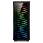 Sharkoon RGB LIT 200 Black Компютърна кутия
