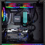 Sharkoon RGB LIT 200 Black Компютърна кутия