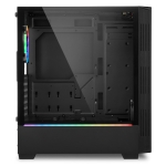 Sharkoon RGB LIT 200 Black Компютърна кутия