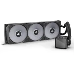 Sharkoon S100 ARGB Black 360mm AIO Воден охладител за процесор