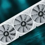 Sharkoon S100 ARGB Black 360mm AIO Воден охладител за процесор