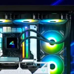 Sharkoon S60 ARGB Black 360mm AIO Воден охладител за процесор