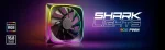 Sharkoon SHARK Lights RGB PWM 120mm White Вентилатор