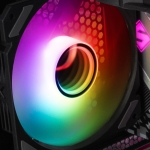 Sharkoon SHARK Mirror PWM 120mm RGB White Вентилатор