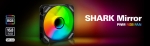 Sharkoon SHARK Mirror PWM 120mm RGB White Вентилатор
