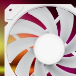 Sharkoon SHARK Mirror PWM 120mm RGB White Вентилатор