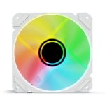 Sharkoon SHARK Mirror PWM 120mm RGB White Вентилатор