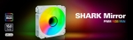 Sharkoon SHARK Mirror PWM 120mm RGB White Вентилатор